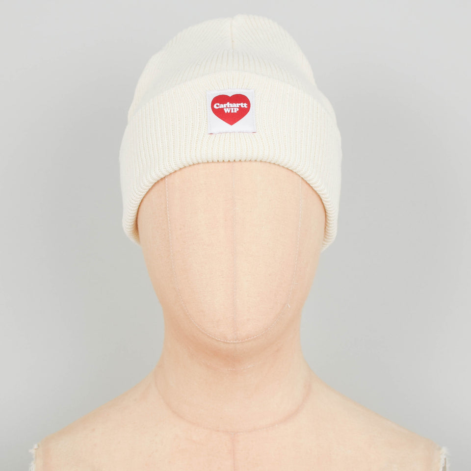 Carhartt WIP Heart Beanie - Natural