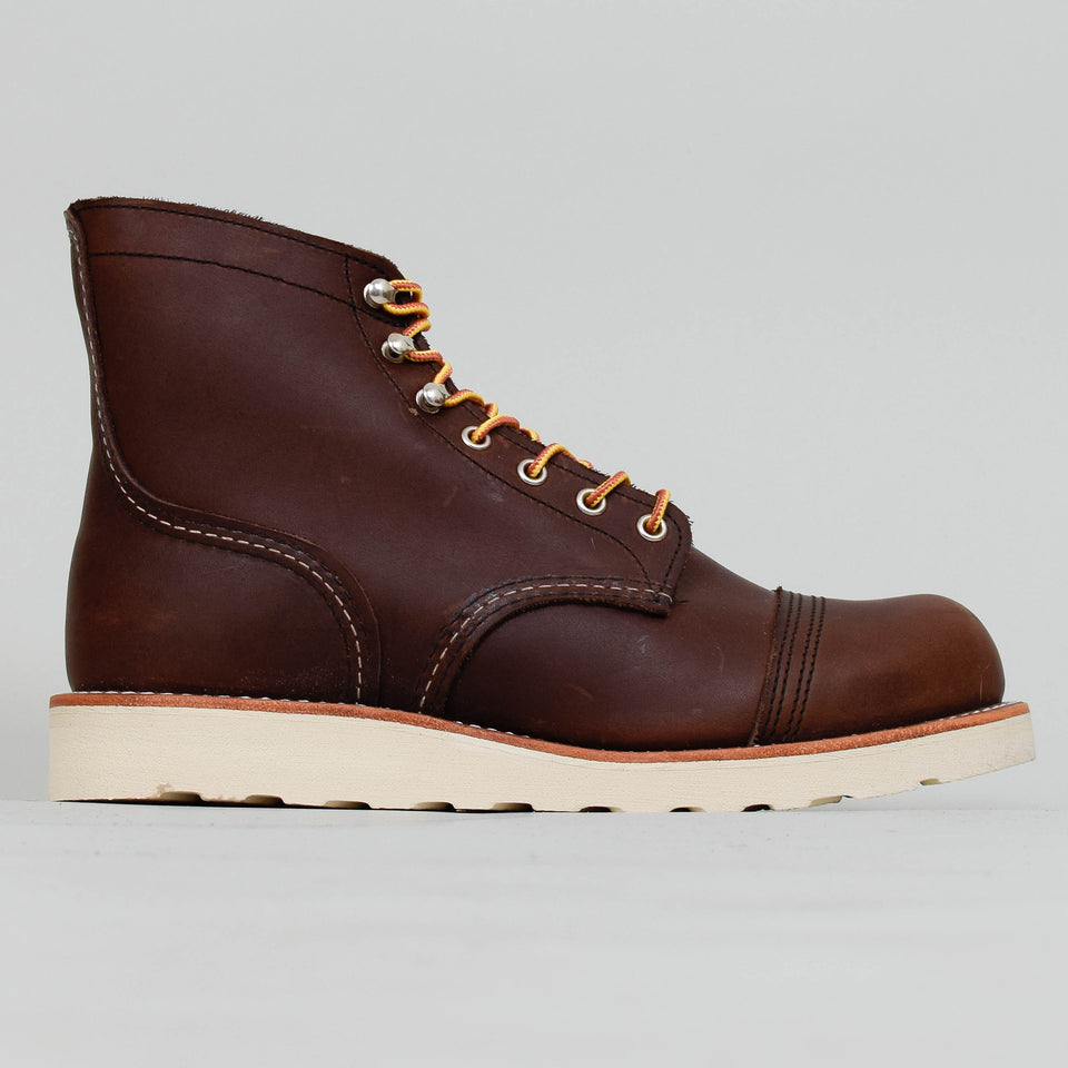 Red Wing Iron Ranger Traction Tred Sole Boot - Amber Harness