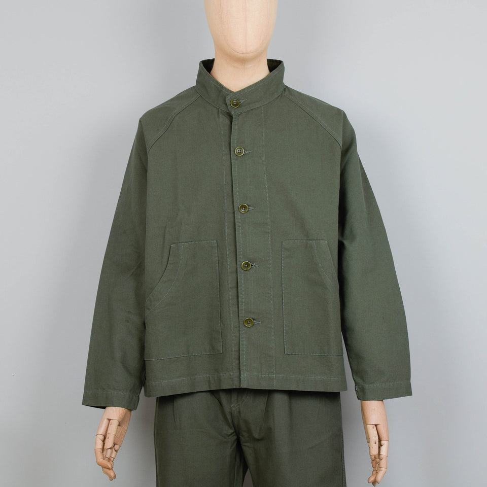 Service Works Canvas Waiters Jacket - Olive