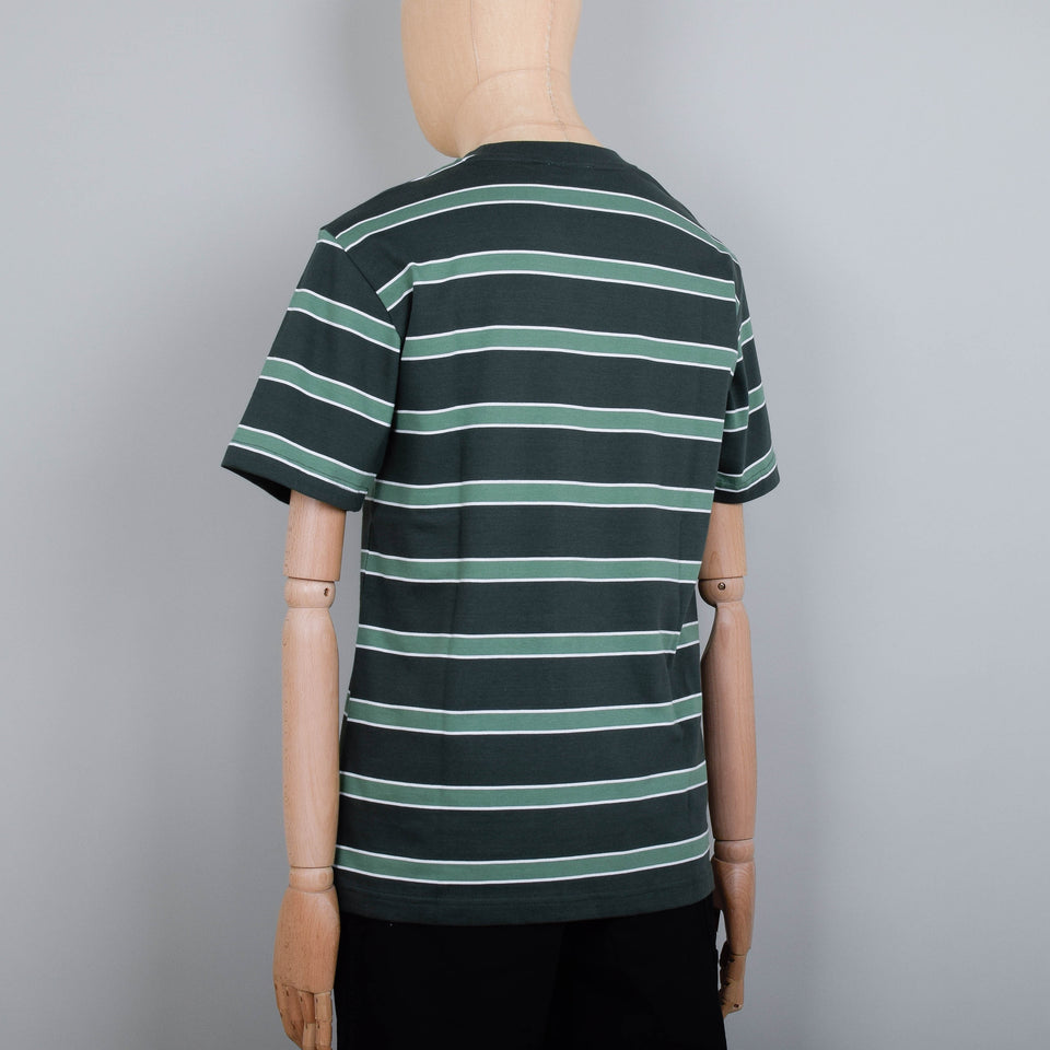 Norse Projects Johannes Organic Multicolour T-Shirt - Spruce Green
