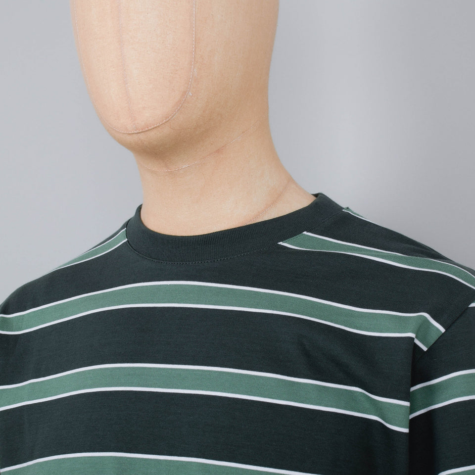 Norse Projects Johannes Organic Multicolour T-Shirt - Spruce Green