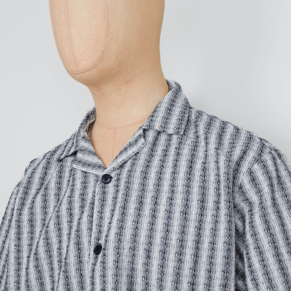 Edwin Saga Shirt - Black/White