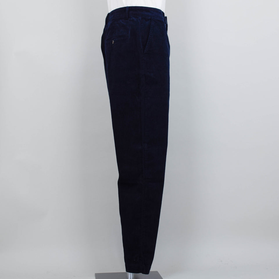 Universal Works Military Chino Cord - Navy