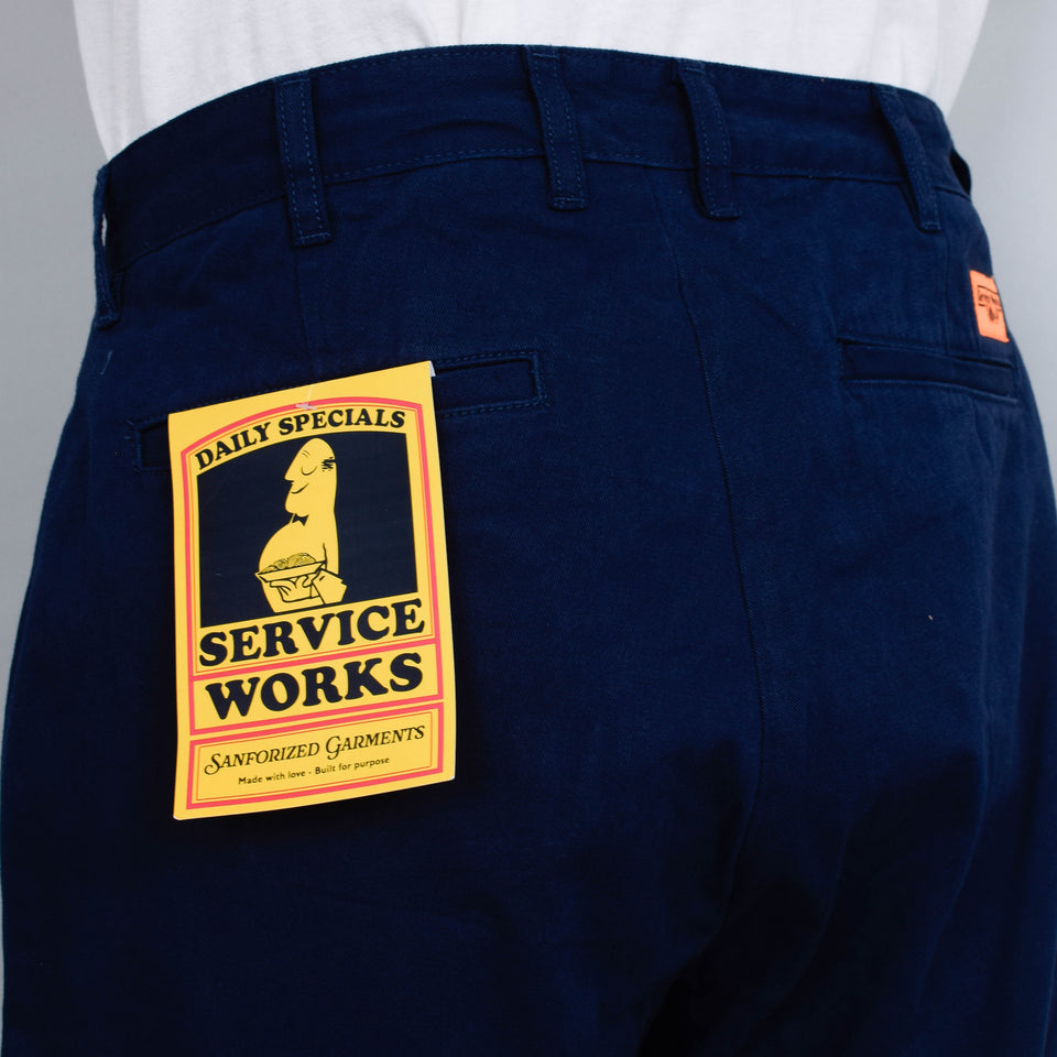Service Works Drill Part Timer Short - Navy