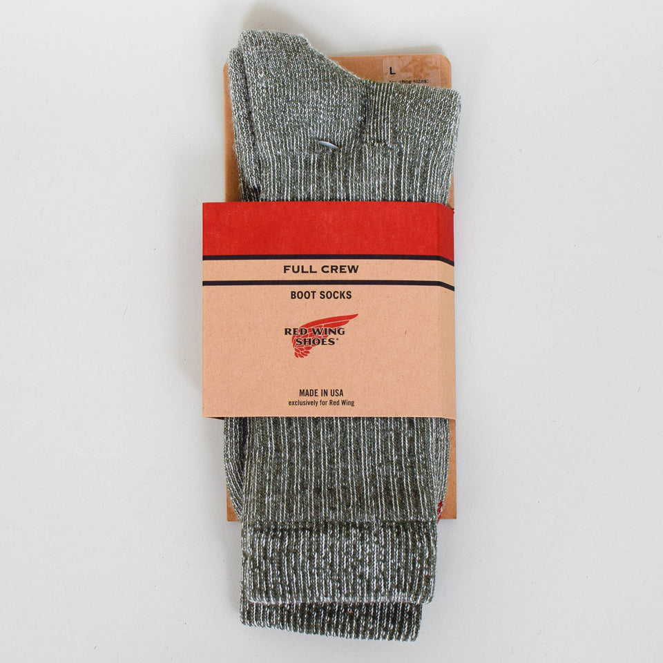 Red Wing Merino Wool Sock - Olive
