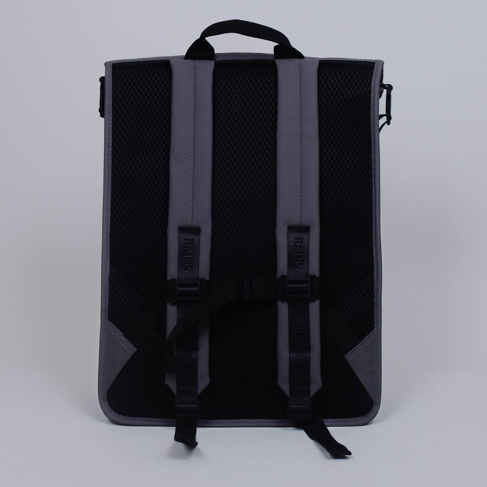 Rains Trail Rolltop Backpack W3 - Grey Mix