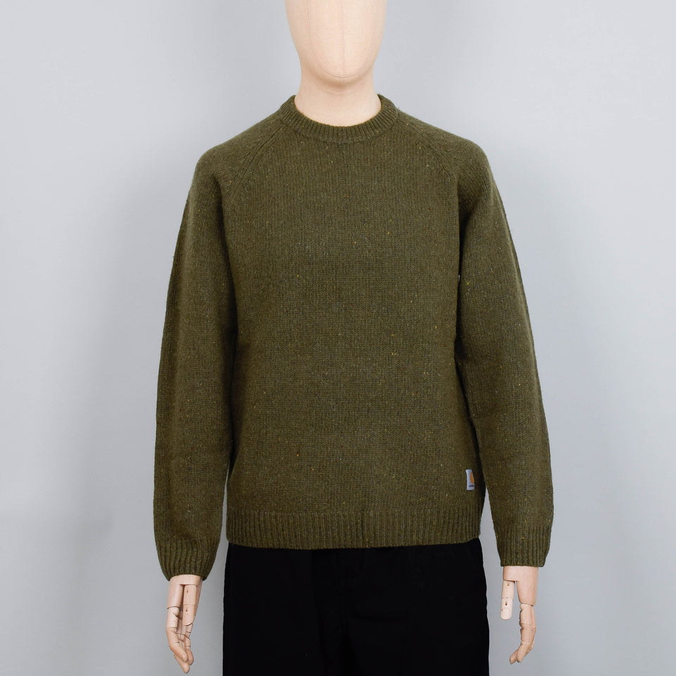 Carhartt WIP Anglistic Sweater  - Speckled Highland