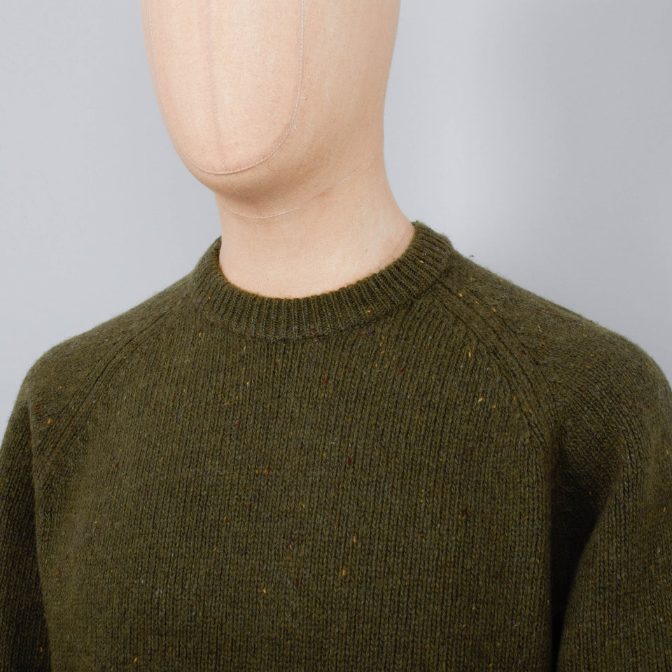 Carhartt WIP Anglistic Sweater  - Speckled Highland