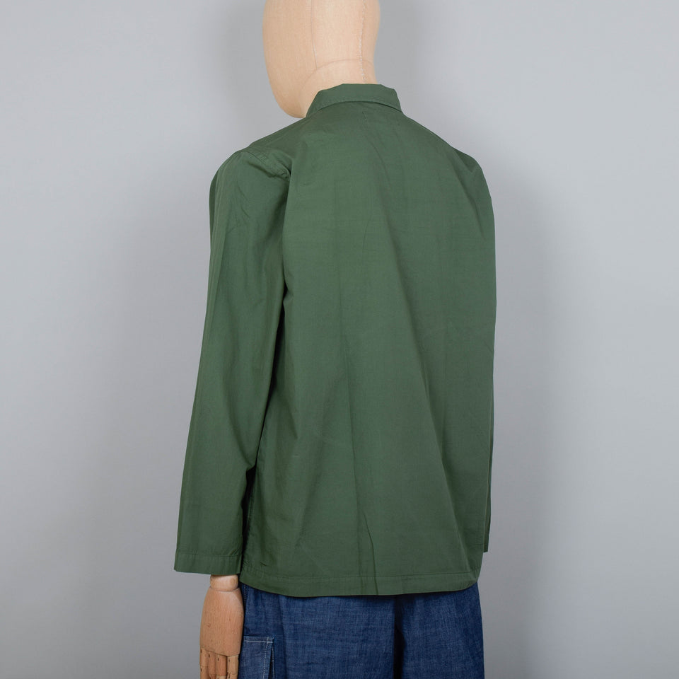 Universal Works Bakers Overshirt Fine Poplin - Birch