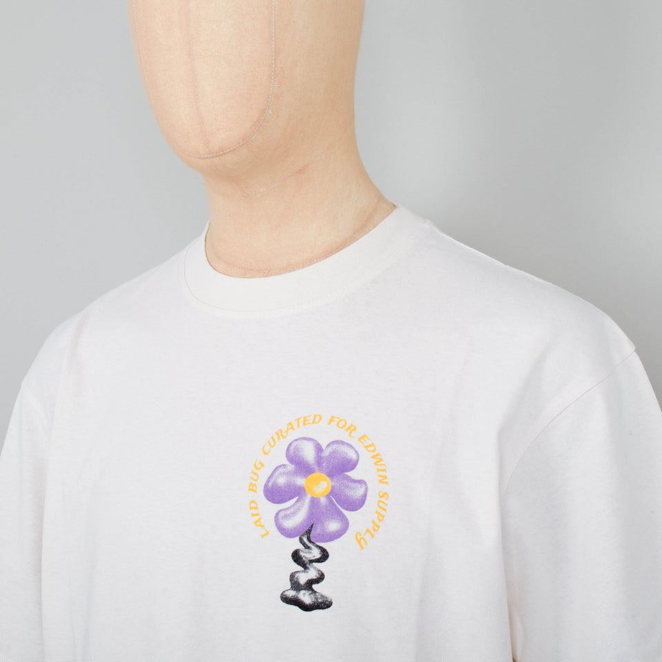 Edwin Nico Ito T-Shirt - Whisper White