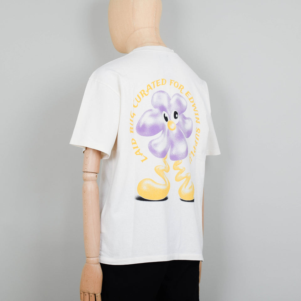 Edwin Nico Ito T-Shirt - Whisper White