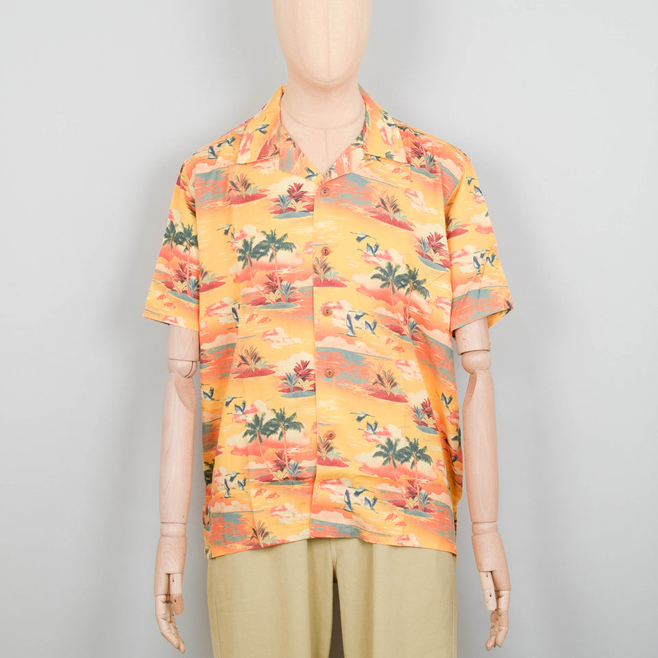 Nudie Jeans Arvid Hawaii Shirt - Sunflower