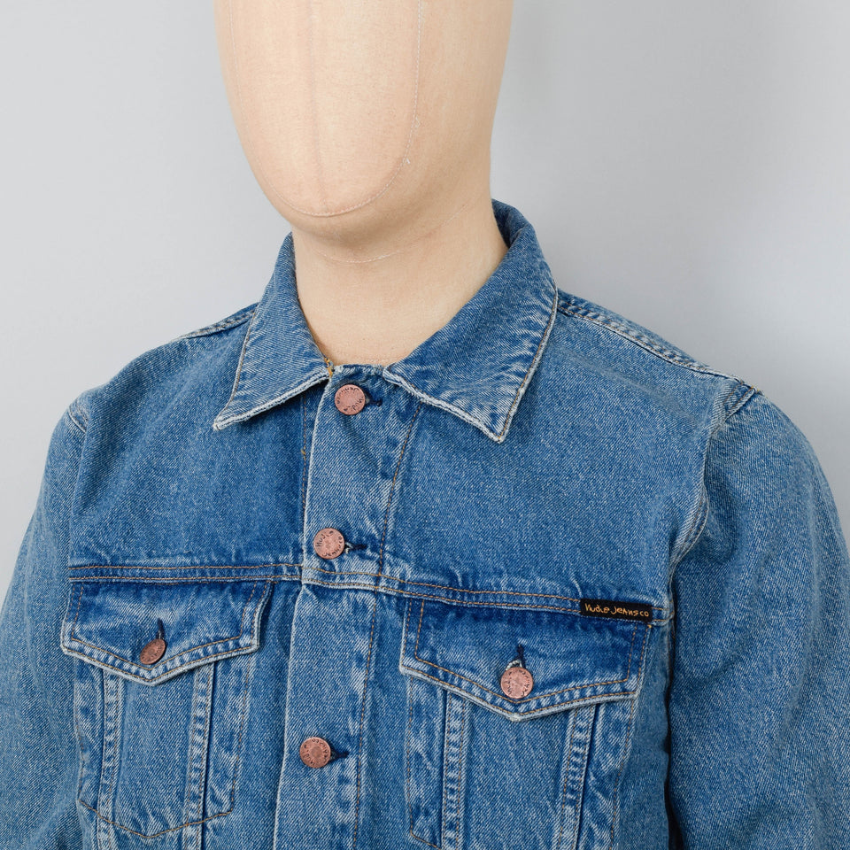 Nudie Jeans Robby Jacket - Vintage Blue Denim