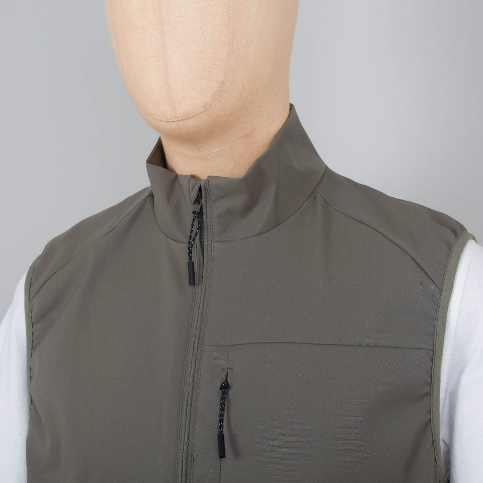 Norse Projects Birkholm Solotex Vest - Sediment Green