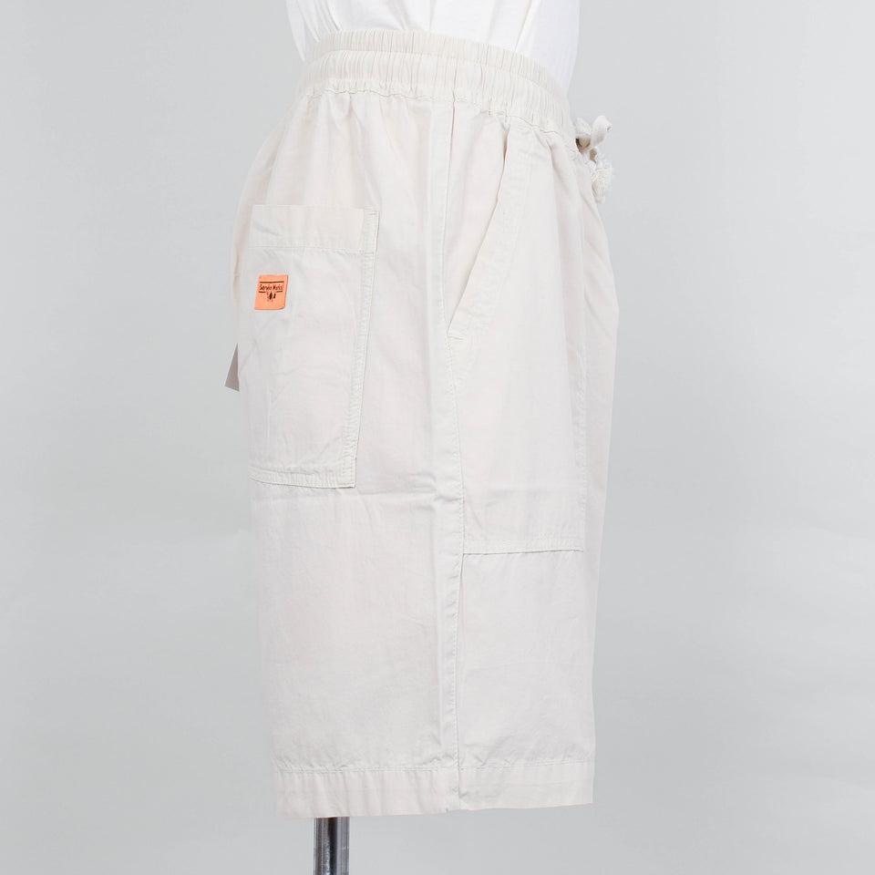 Service Works Poplin Chef Shorts - White Oak