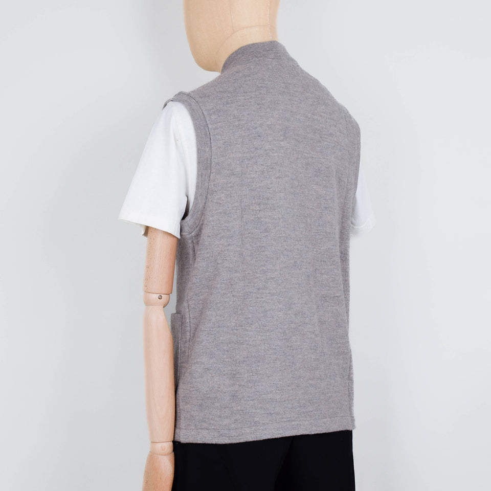NN. 07 Boiled Vest 6398 - Khaki Beige