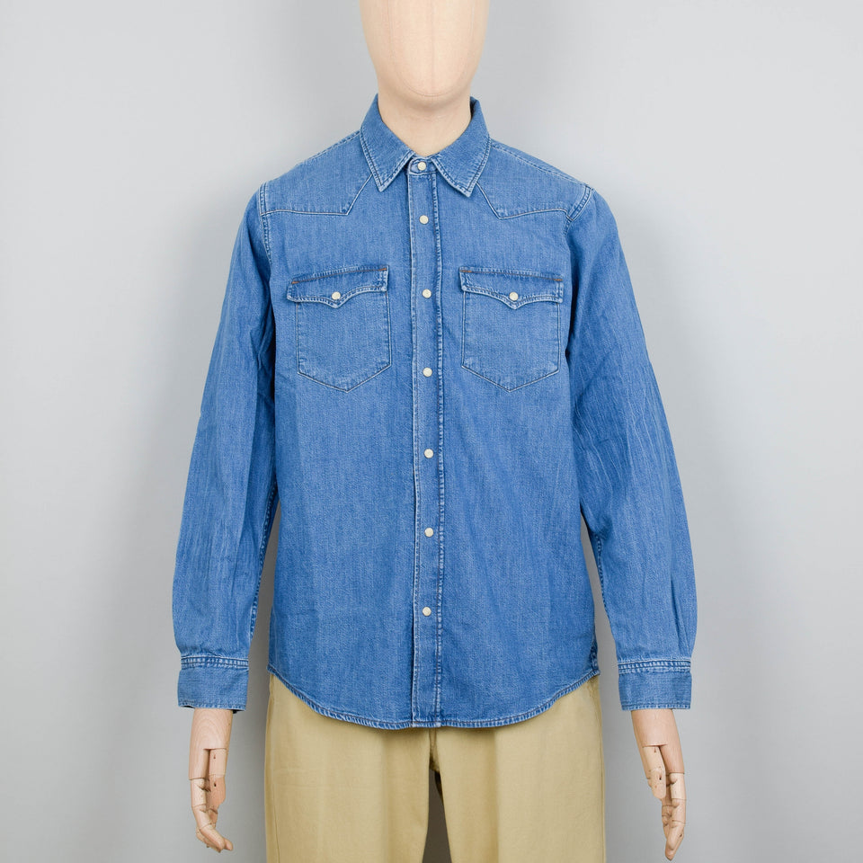 Nudie Jeans George Shirt - Another Kind of Blue Denim