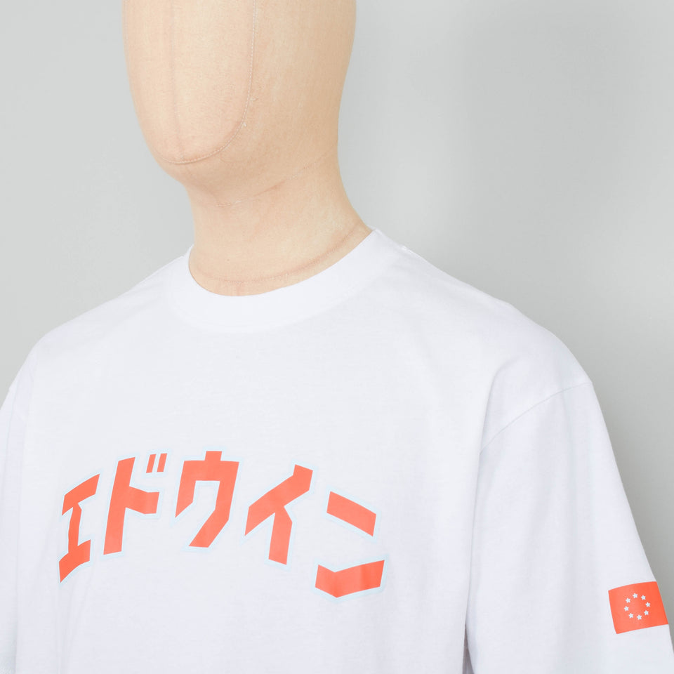 Edwin Katakana Retro T-Shirt - White