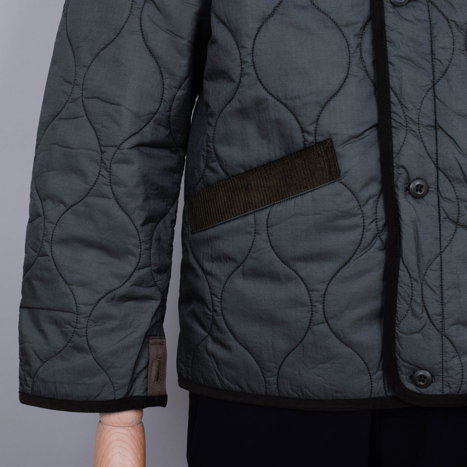 Snow Peak TAKIBI Ripstop Adjustable Fishtail Coat - Olive