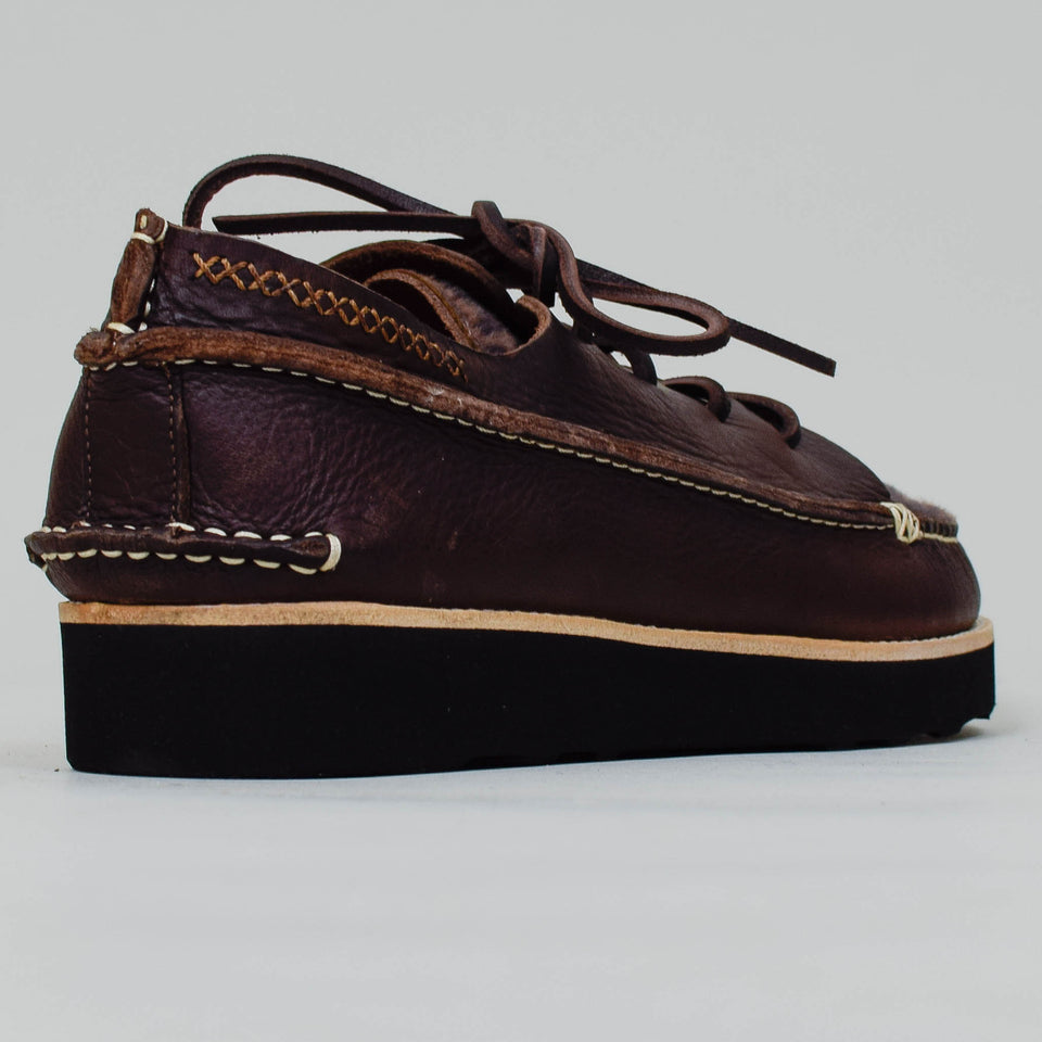 Yogi x Universal Works: Finn III on Eva Outsole - Dark Brown/Leopard