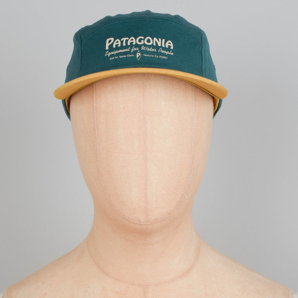 Patagonia Graphic Maclure Hat - Water People Banner: Conifer Green