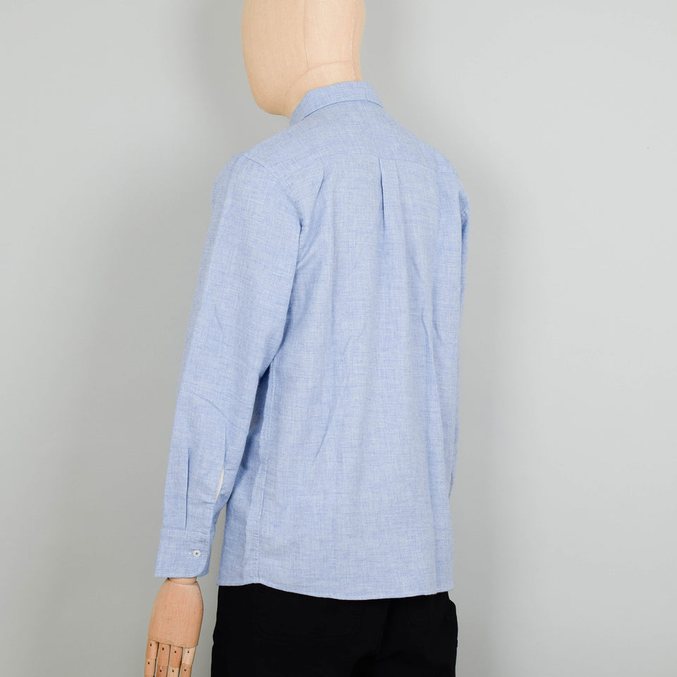Universal Works Daybrook Wool Shirt - Blue
