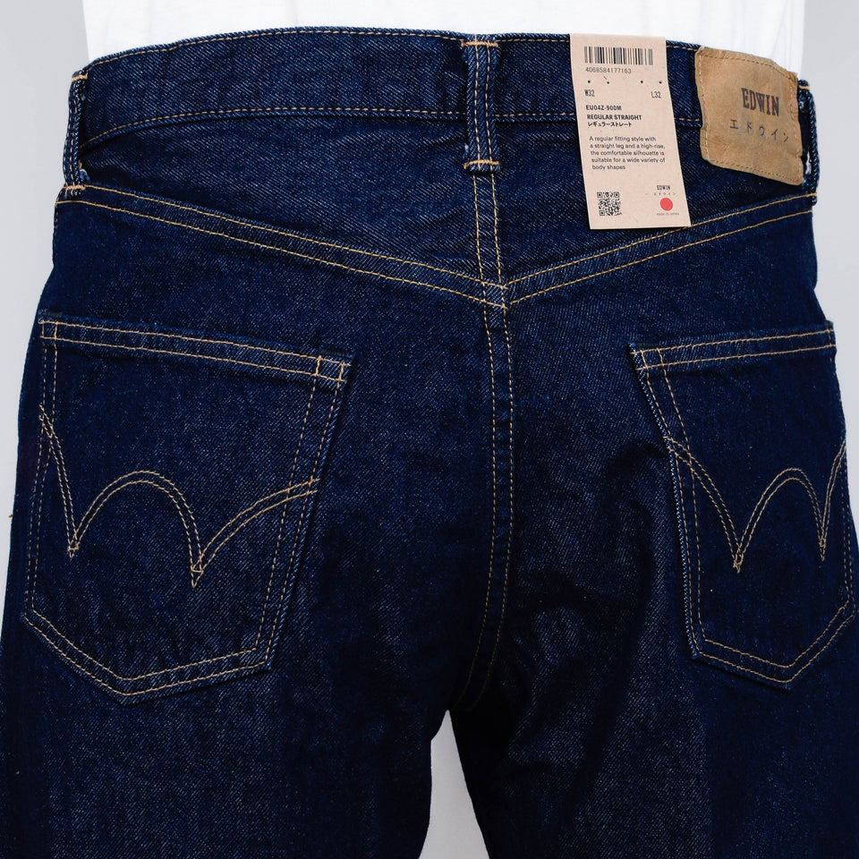 Edwin Regular Straight - Blue Rinsed (017K)