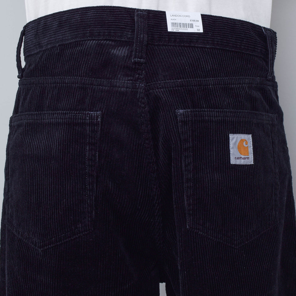 Carhartt WIP Landon Pant - Black Corduroy