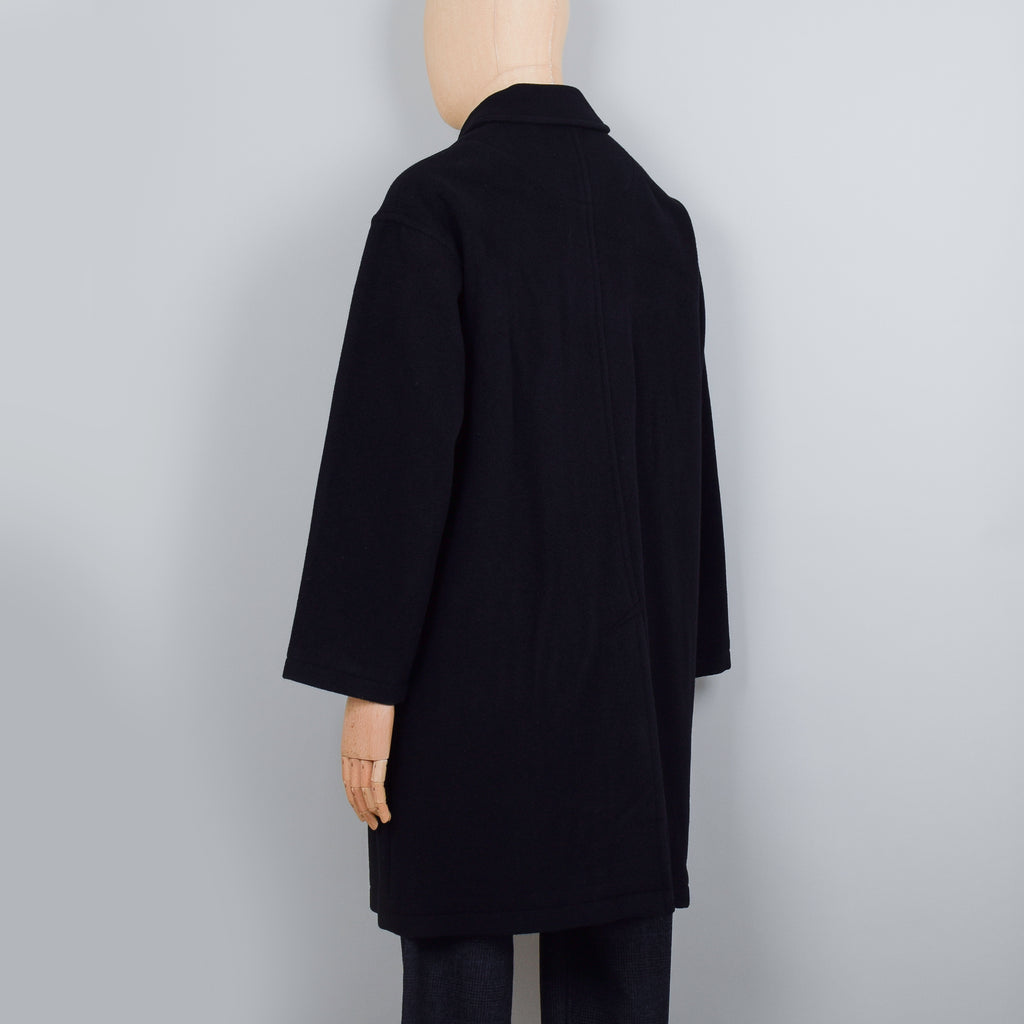 Danton Long Wool Coat - Black – Liquor Store