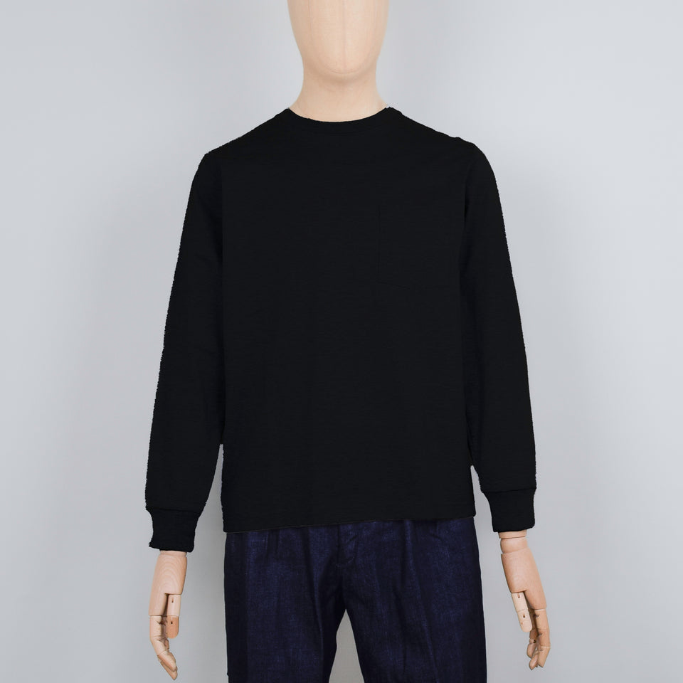 Beams Plus Pocket Tee 40/2 - Black
