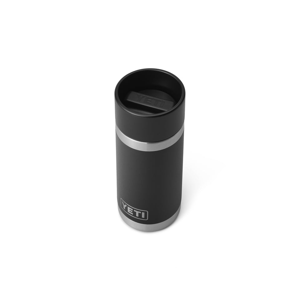 YETI Rambler 12oz Bottle With Hotshot Cap - Black