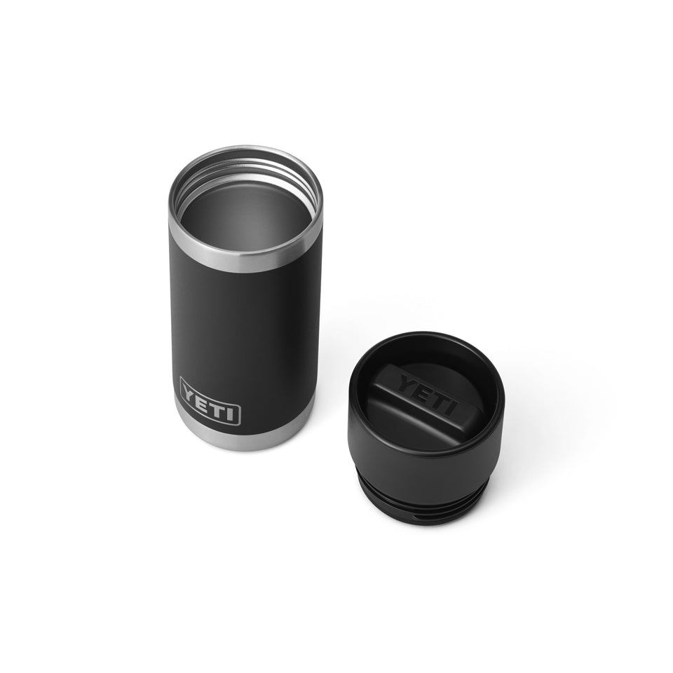 YETI Rambler 12oz Bottle With Hotshot Cap - Black