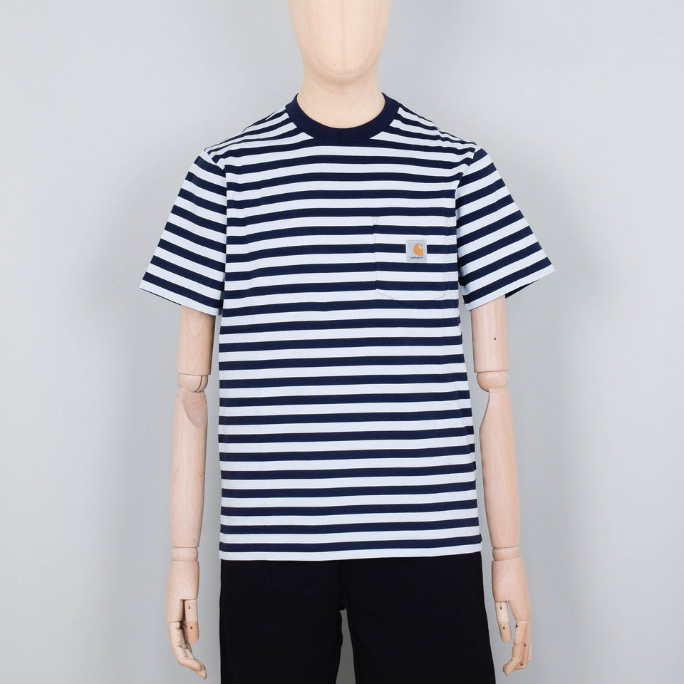 Carhartt WIP S/S Scotty Pocket T-Shirt - Atom Blue