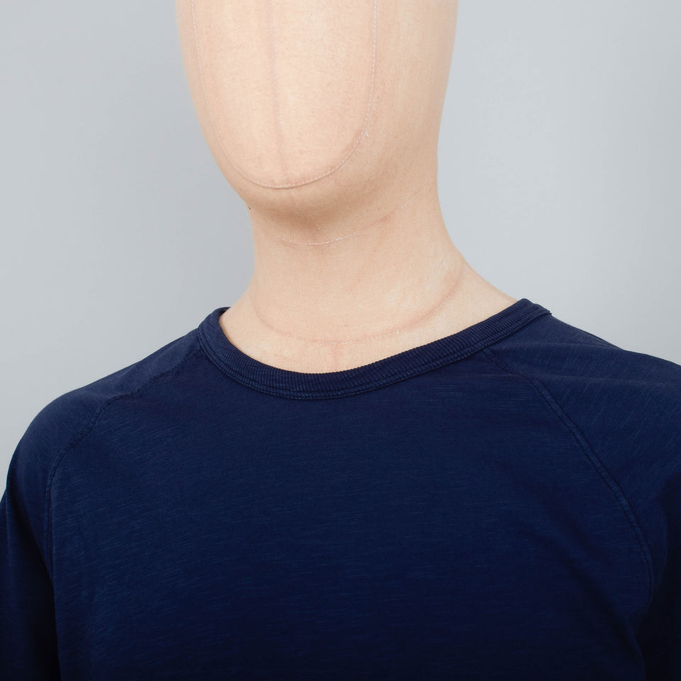 YMC Television Raglan T-Shirt - Navy