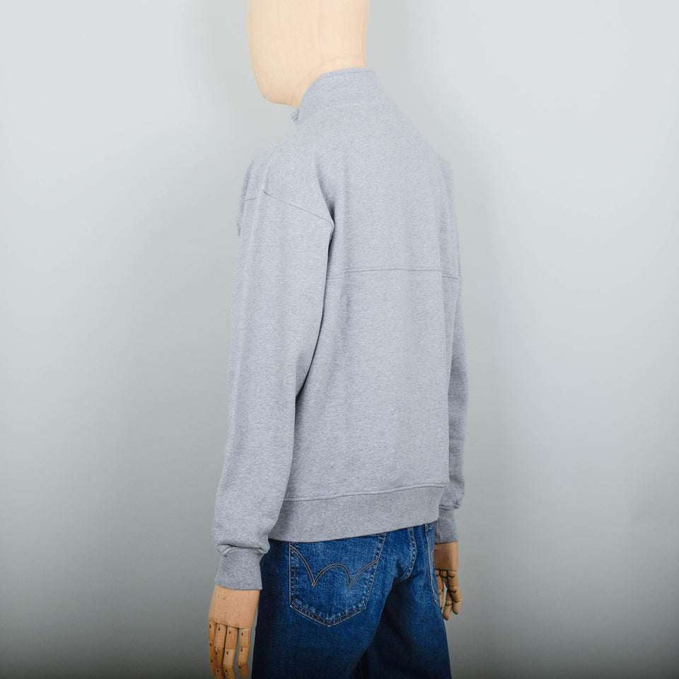 Colorful Standard Organic Quarter Zip - Heather Grey
