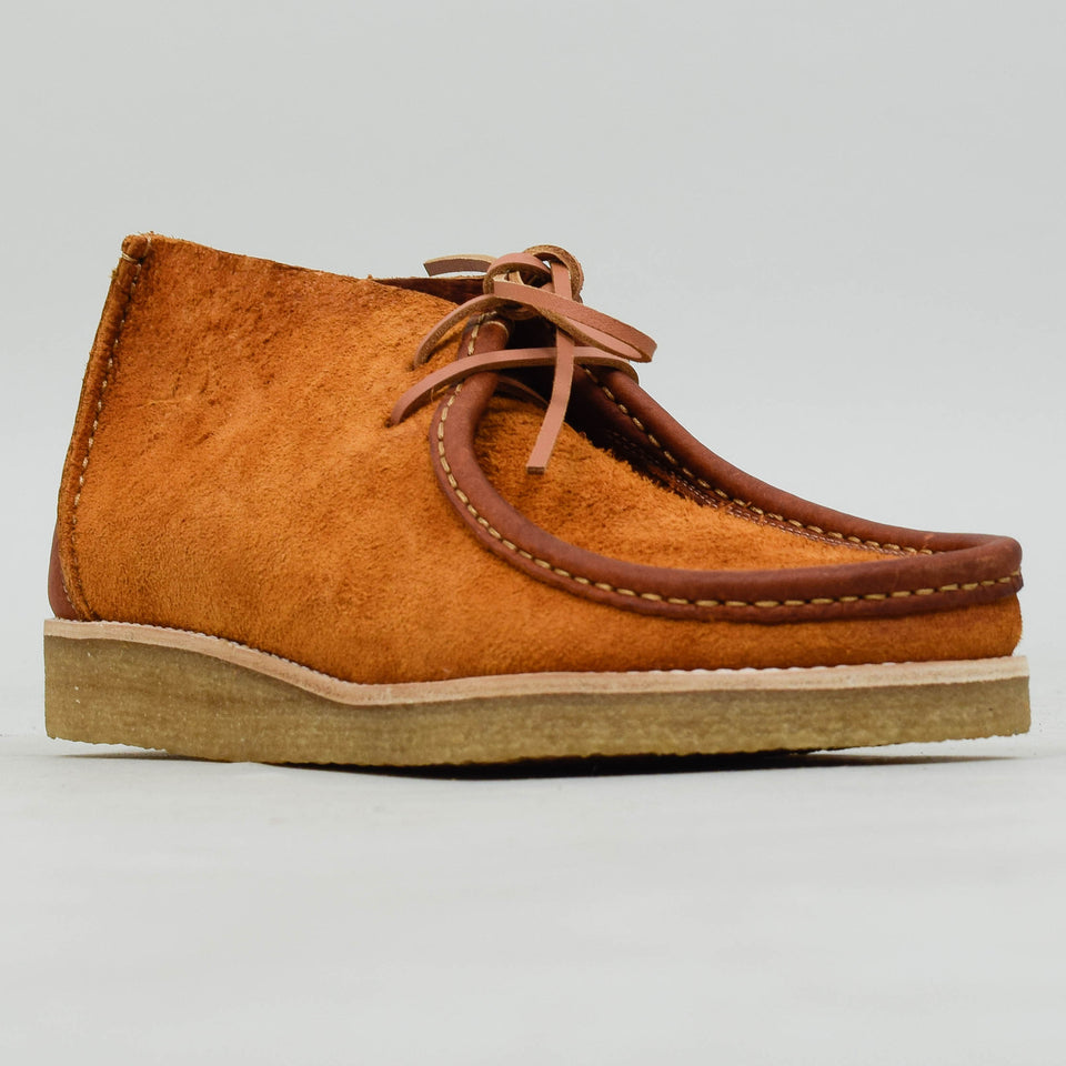 Yogi Torres Leather/Reverse Chukka Boot - Chestnut Brown