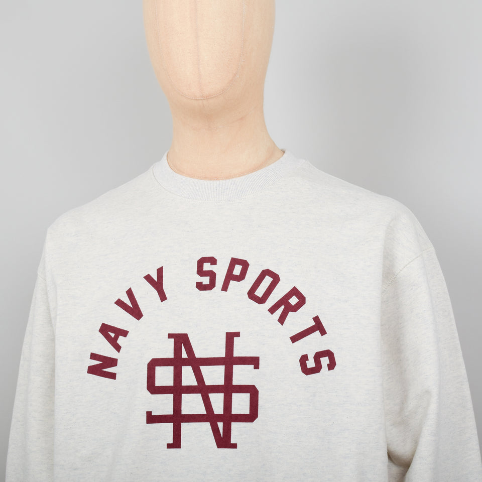 Uniform Bridge NS Logo Sweatshirt - Oatmeal