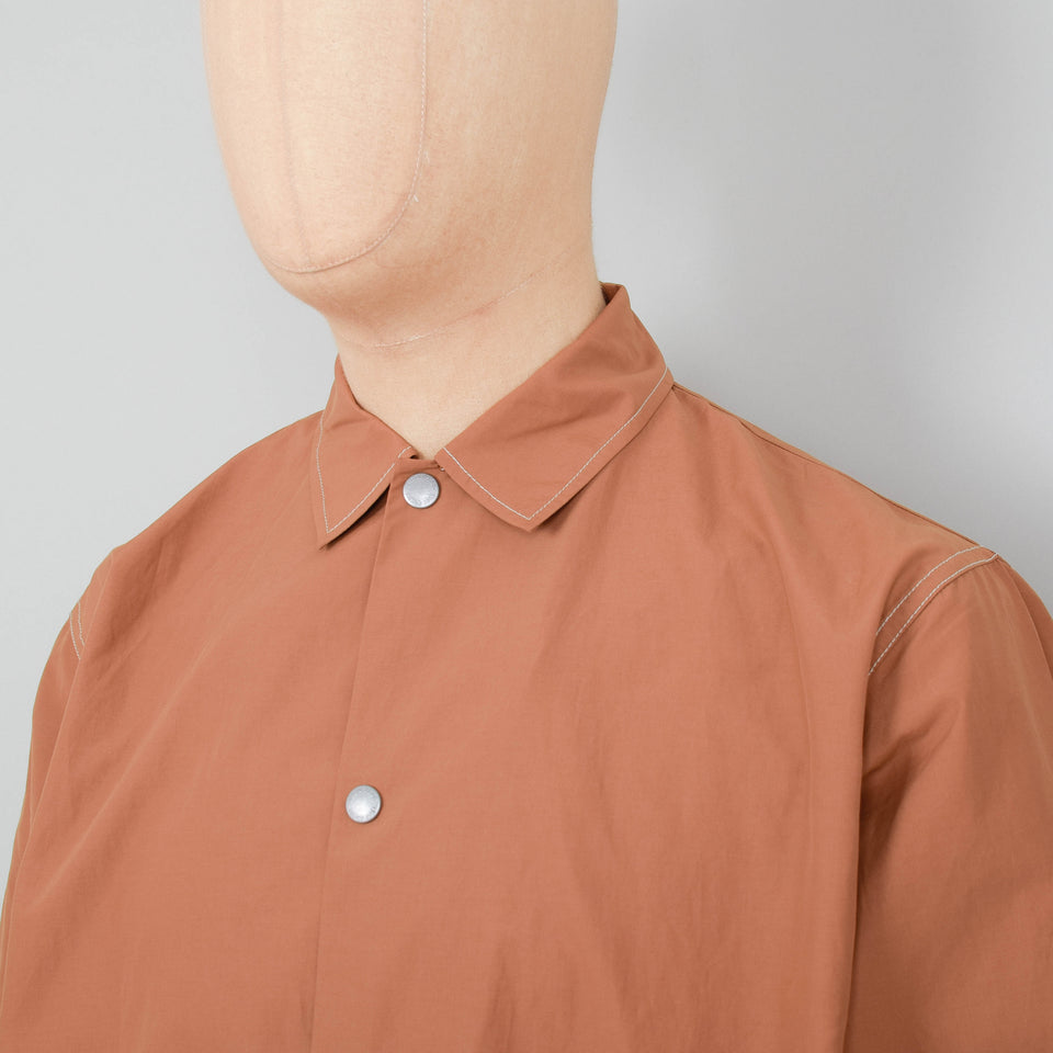 Snow Peak Light Mountain Cloth Jacket - Brown