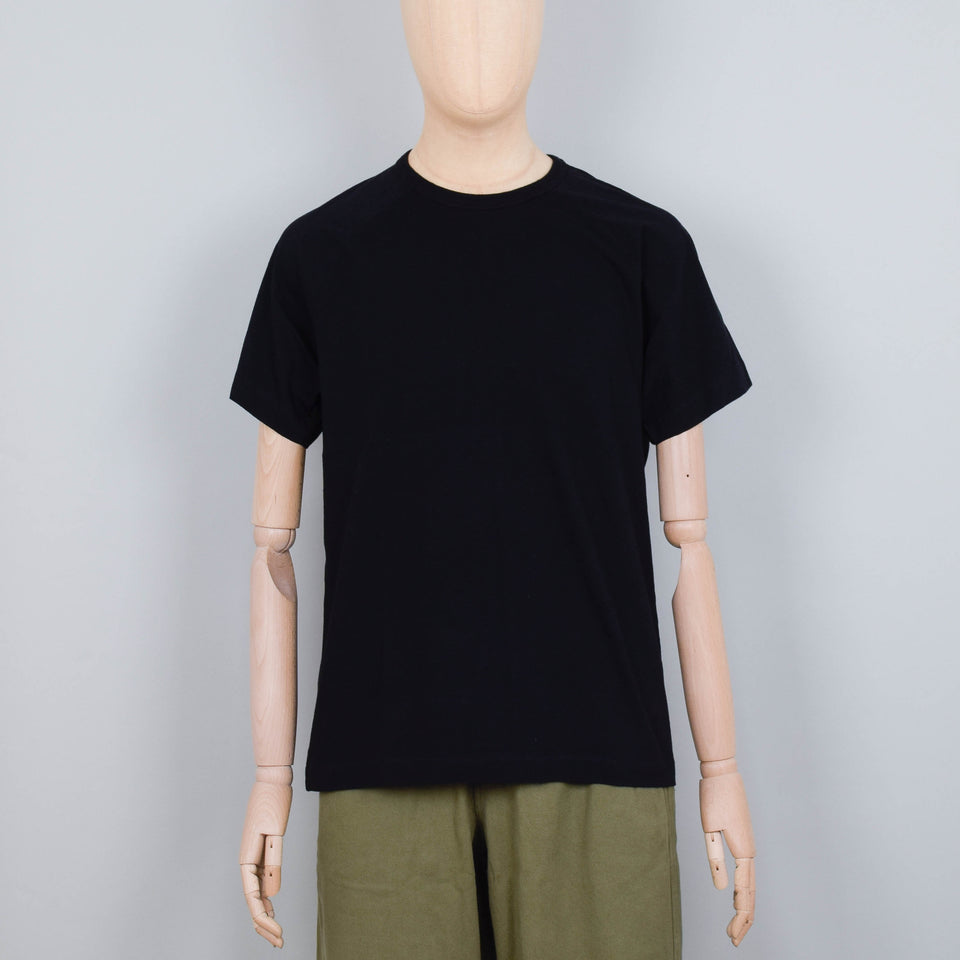 YMC Television Raglan T-Shirt - Black