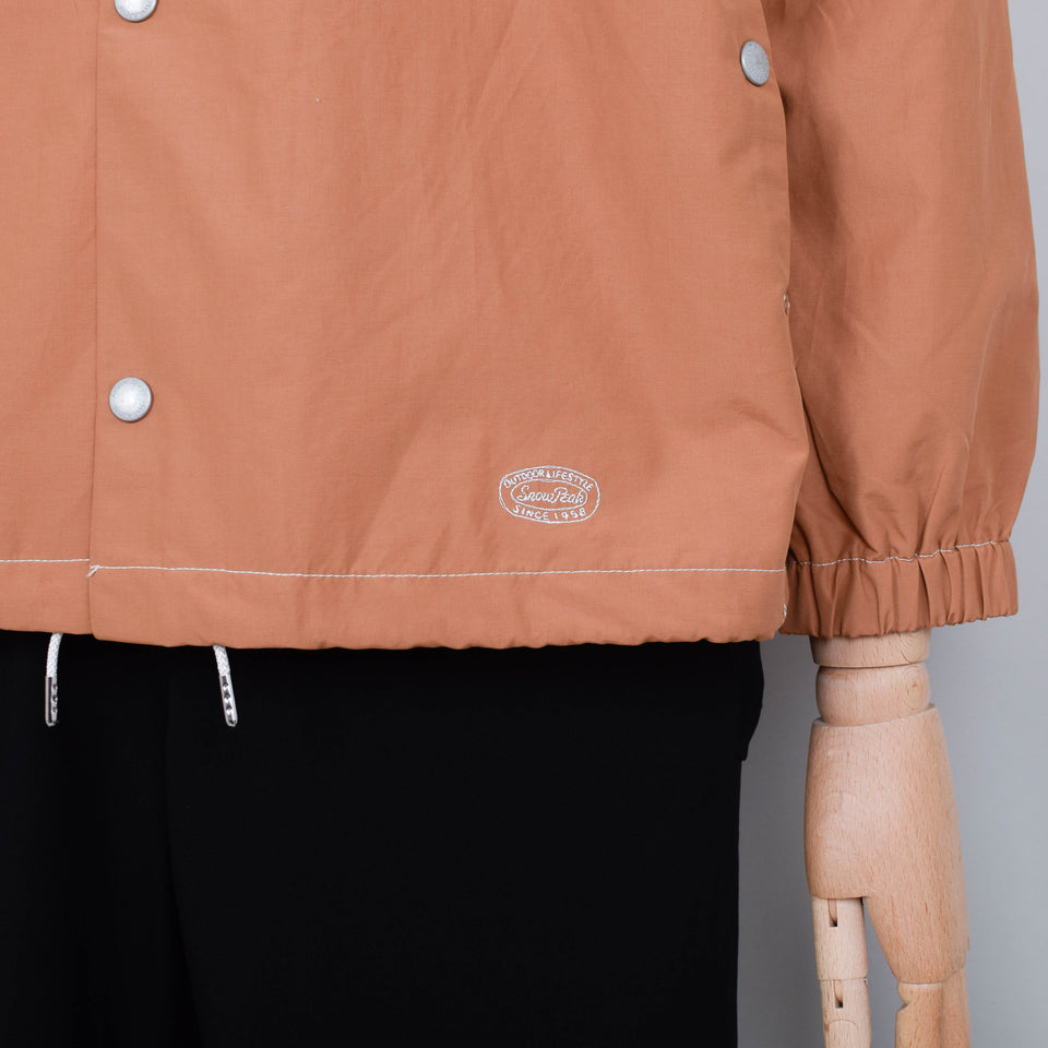 Snow Peak Light Mountain Cloth Jacket - Brown