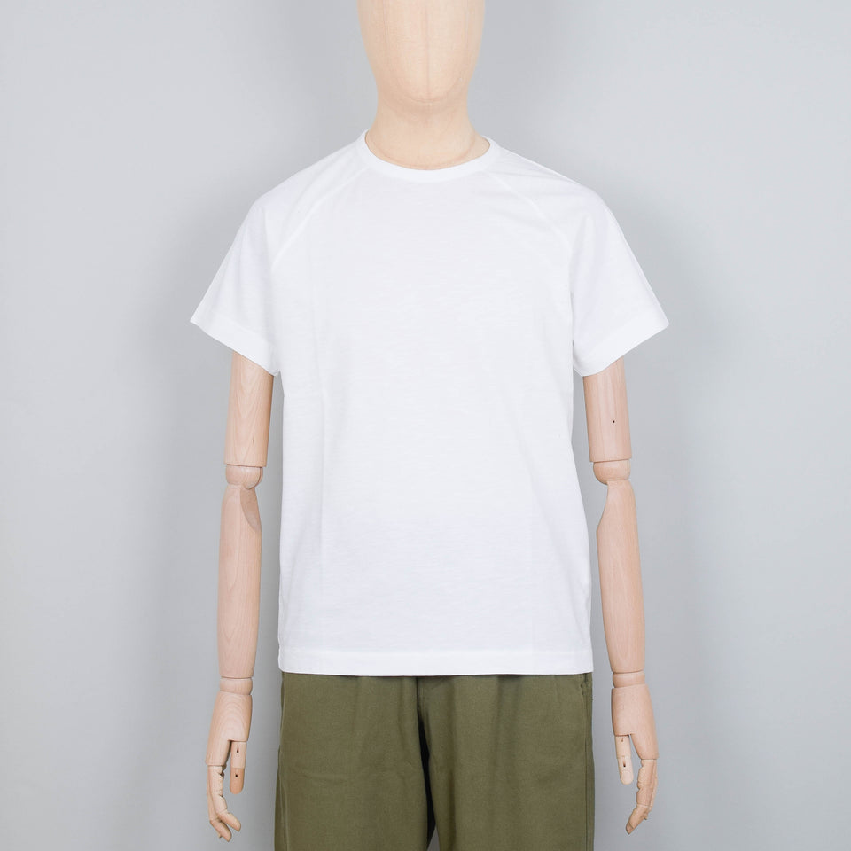 YMC Television Raglan T-Shirt - White