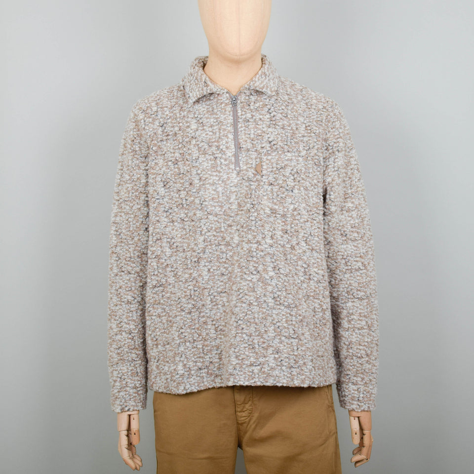 YMC Sugden Fleece Sweatshirt - Beige Marl