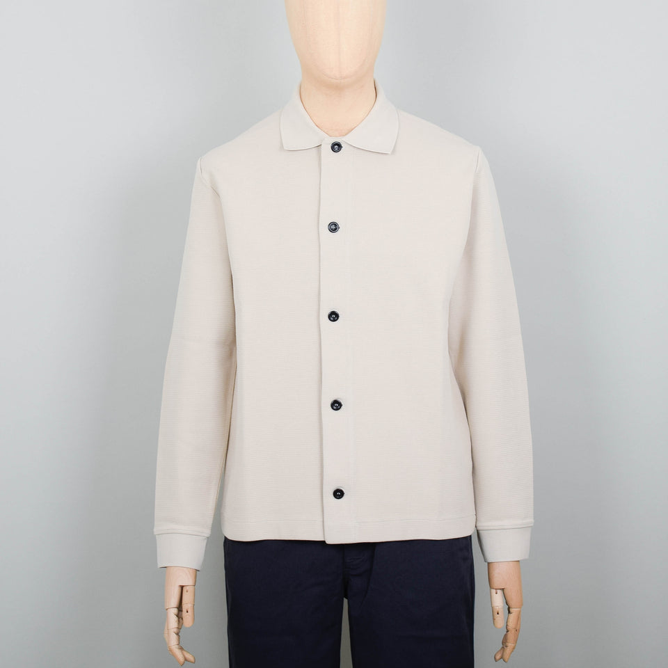 Norse Projects Jorn Textured Overshirt - Oatmeal