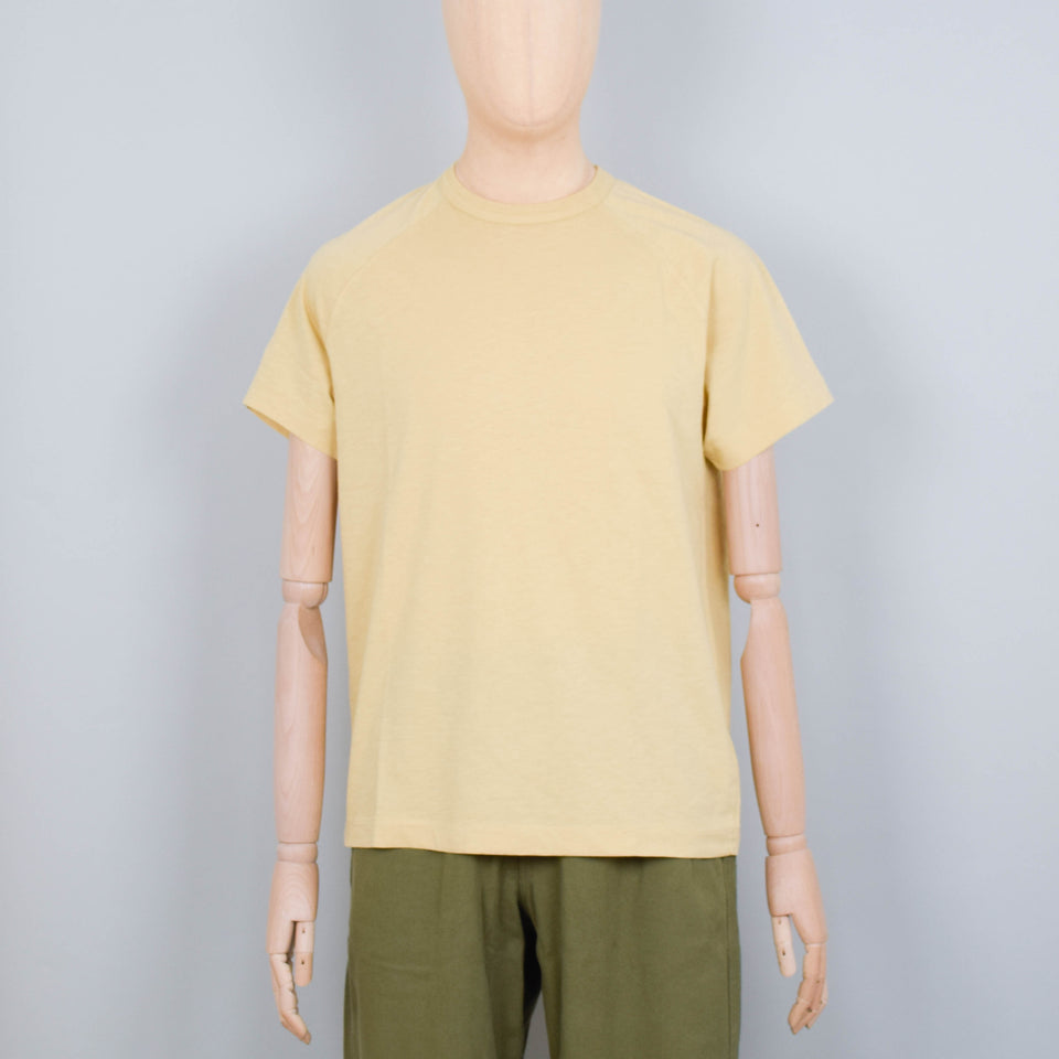 YMC Television Raglan T-Shirt - Sand