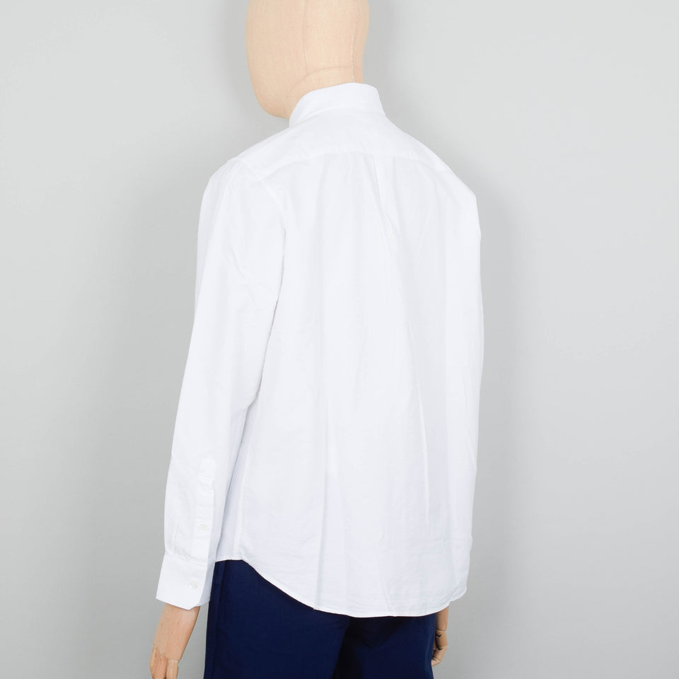 Norse Projects Algot Oxford Monogram - White