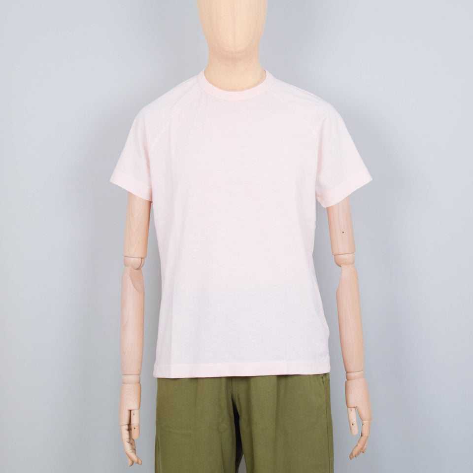 YMC Television Raglan T-Shirt - Pink