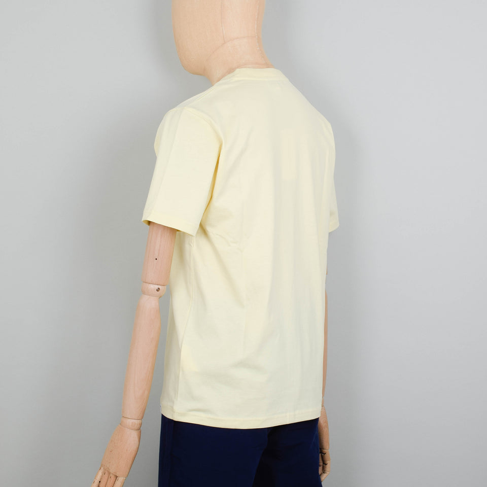 Norse Projects Johannes Standard Pocket SS T-Shirt - Sunwashed Yellow