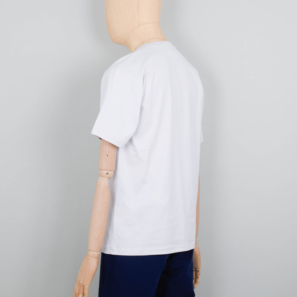 Norse Projects Johannes Standard Pocket SS T-Shirt - Marble White