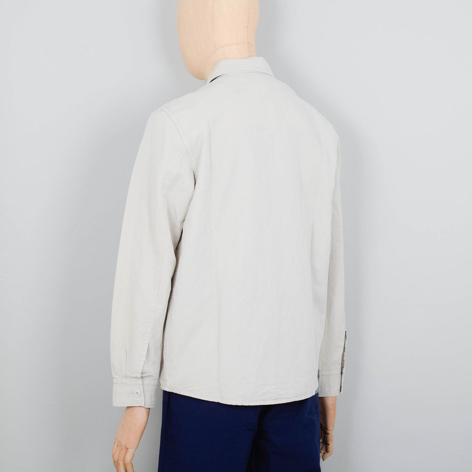 Norse Projects Julian Cotton Linen Jacket - Marble White