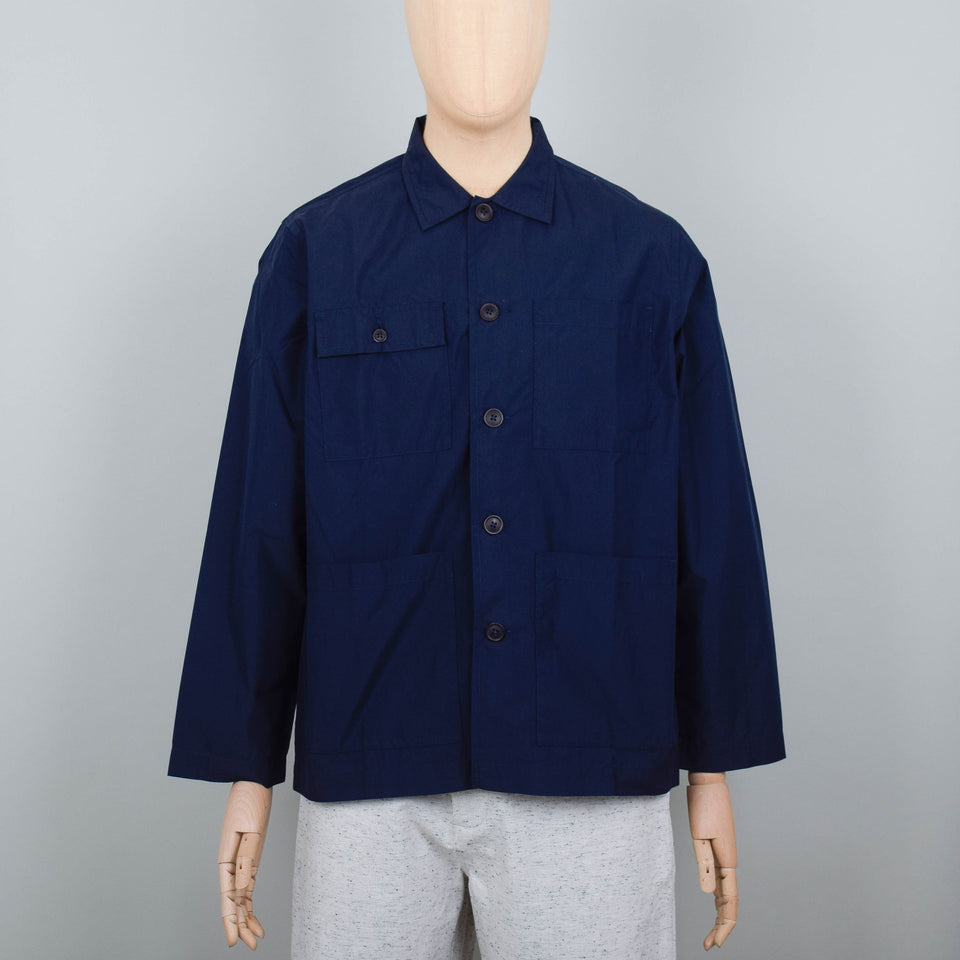 Universal Works x Liquor Store Dockside Overshirt - Navy